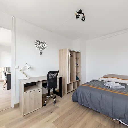 6pers-free Parking Gratuit-3bed Appartamento Bihorel